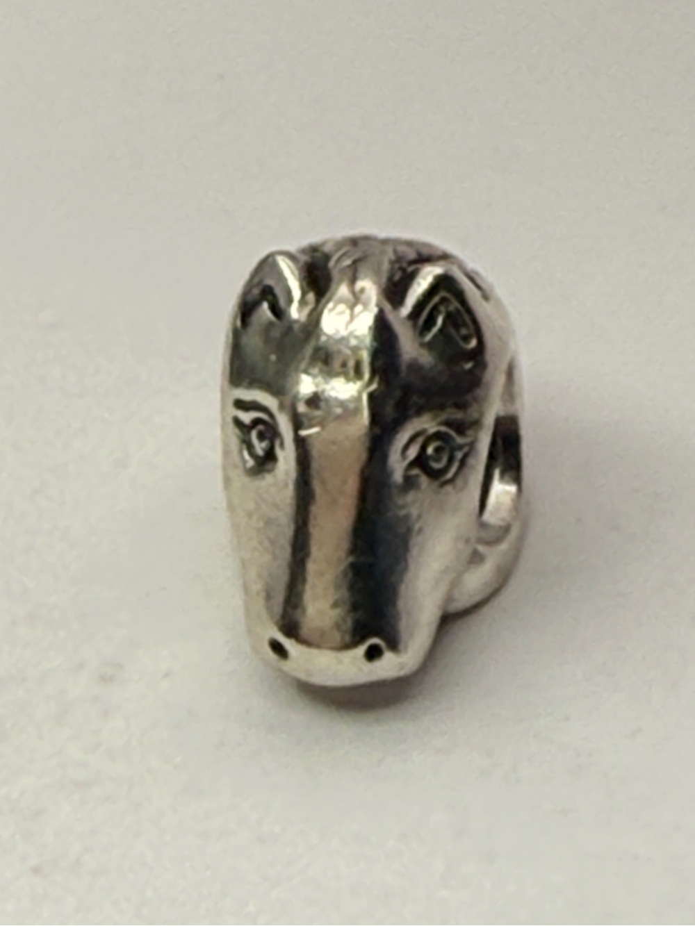Pandora Horse Head Charm 925 ALE Sterling Silver Equestrian Bead